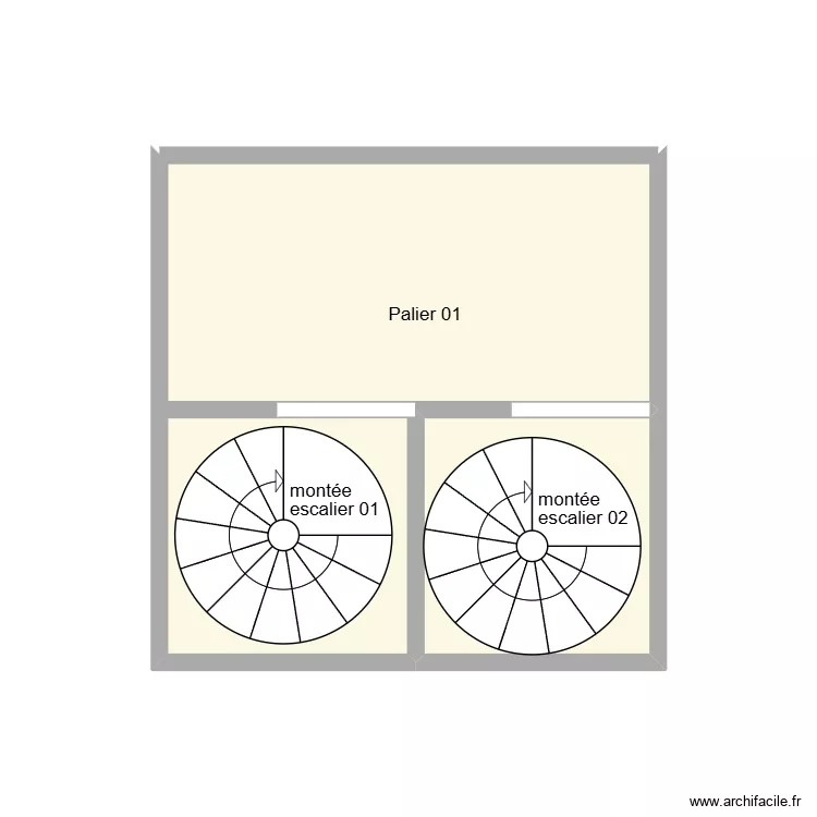 DTA NIMES BELLECROIX RDC. Plan de 3  et 9 m²