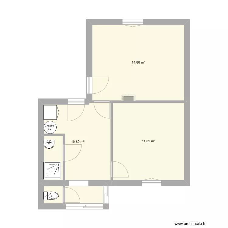 T2 vue faron. Plan de 