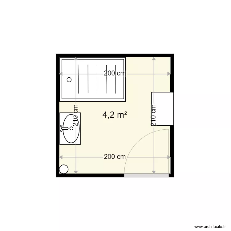 VASSEUR VIRGIGNIE. Plan de 