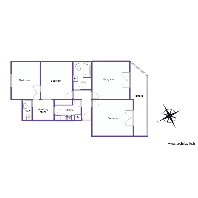 Calle Sant Vicent 37 9&ordm; izq Campello. Plan de 