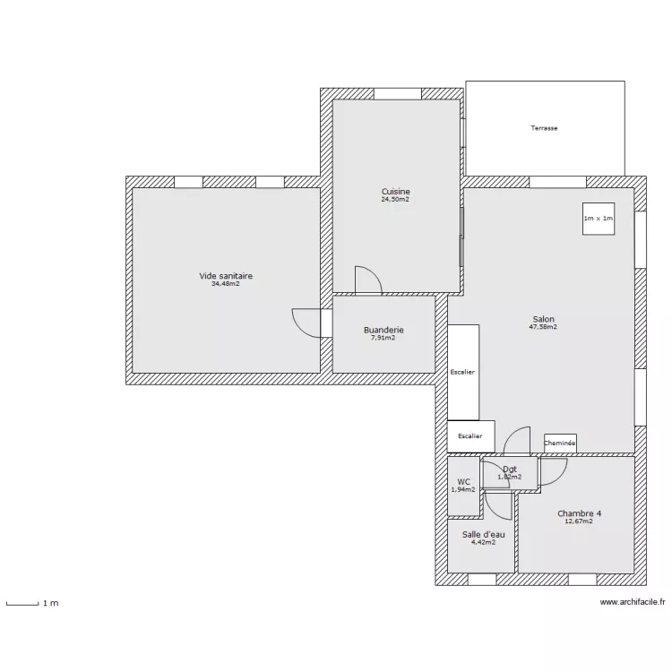 Rez de chaussée. Plan de Rez de chaussée. Plan de
