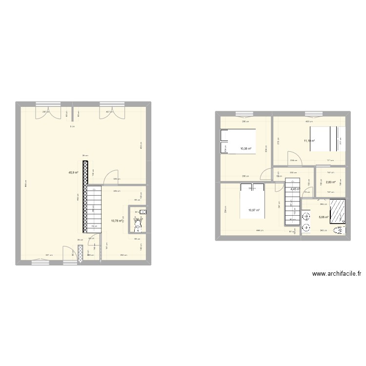 maison09/03/23. Plan de 9 pièces et 103 m2