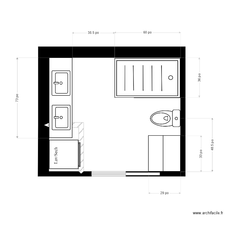 Nedia soussol 2. Plan de 0 pièce et 0 m2