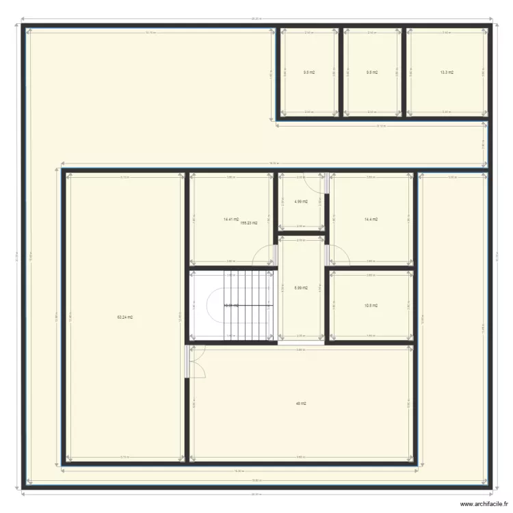 etages. Plan de 0 pièce et 0 m2 etages. Plan de 0 pièce et 0 m2