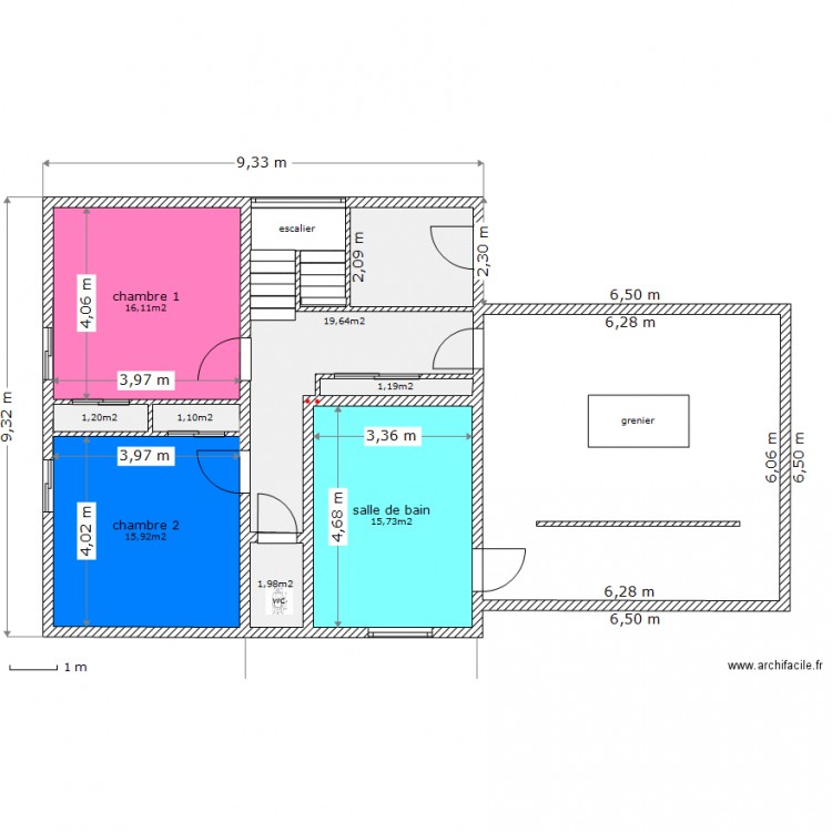 plan vivi-yves 1er. Plan de 0 pièce et 0 m2