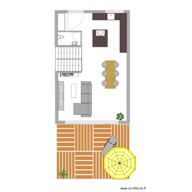 Maracon 00. Plan de 0 pièce et 0 m2