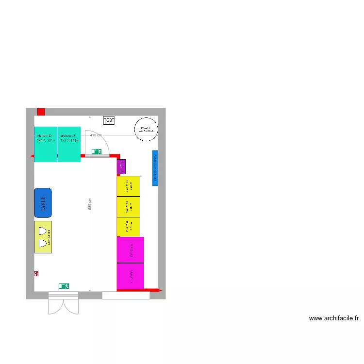 BORG 30160 BESSEGES 2. Plan de 