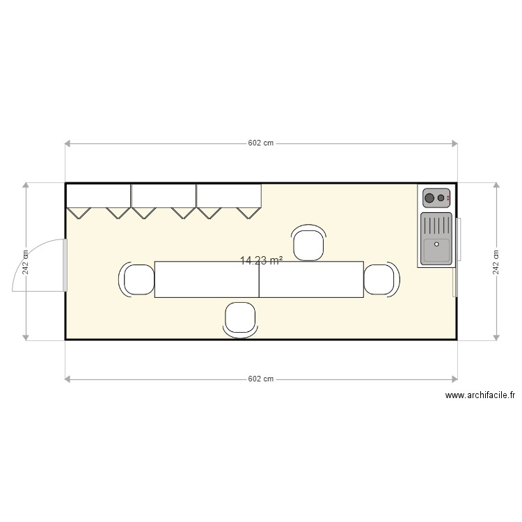 DELUERMOZ AIX LES BAINS. Plan de 0 pièce et 0 m2