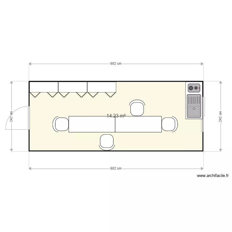 DELUERMOZ AIX LES BAINS. Plan de 