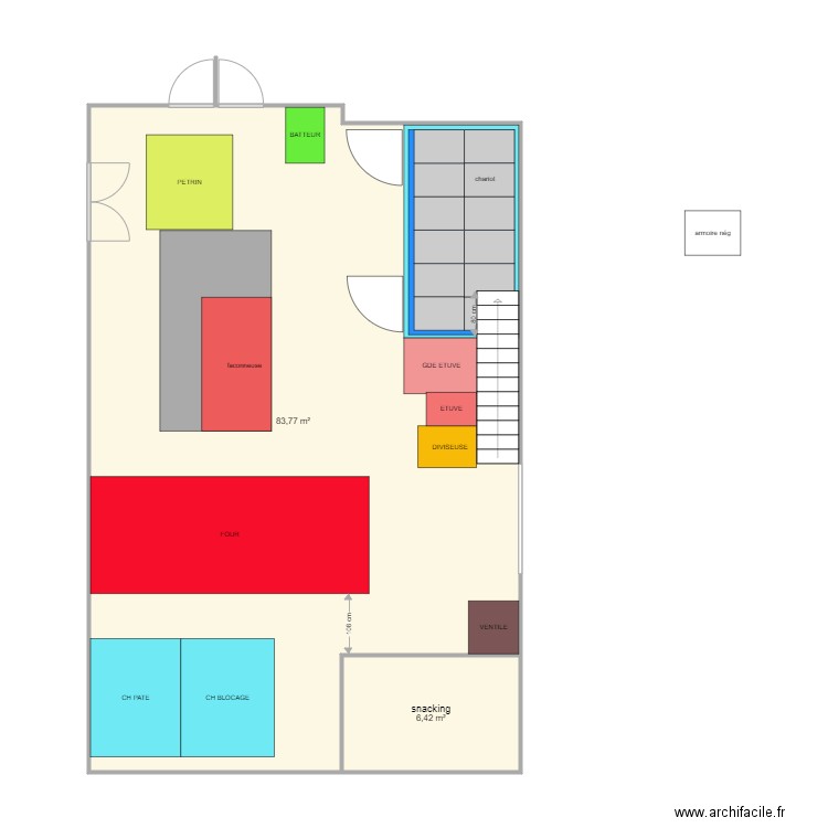 laka SERGE. Plan de 0 pièce et 0 m2