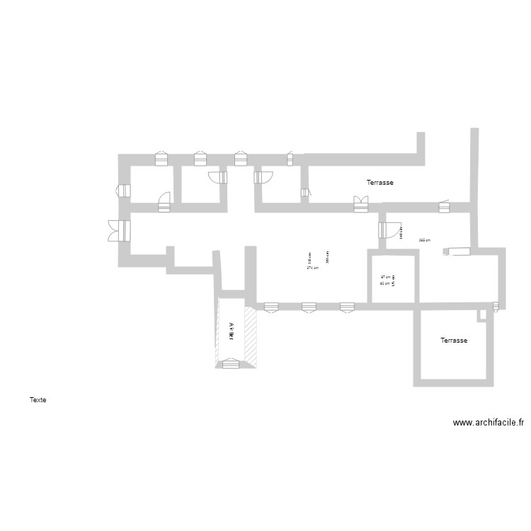 couvent. Plan de 0 pièce et 0 m2