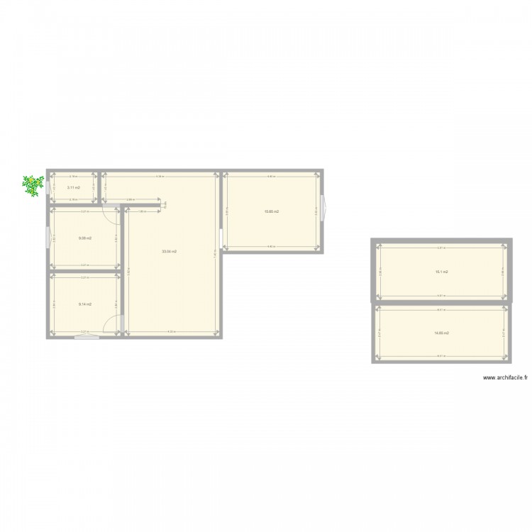 MICRO CRECHE. Plan de 0 pièce et 0 m2