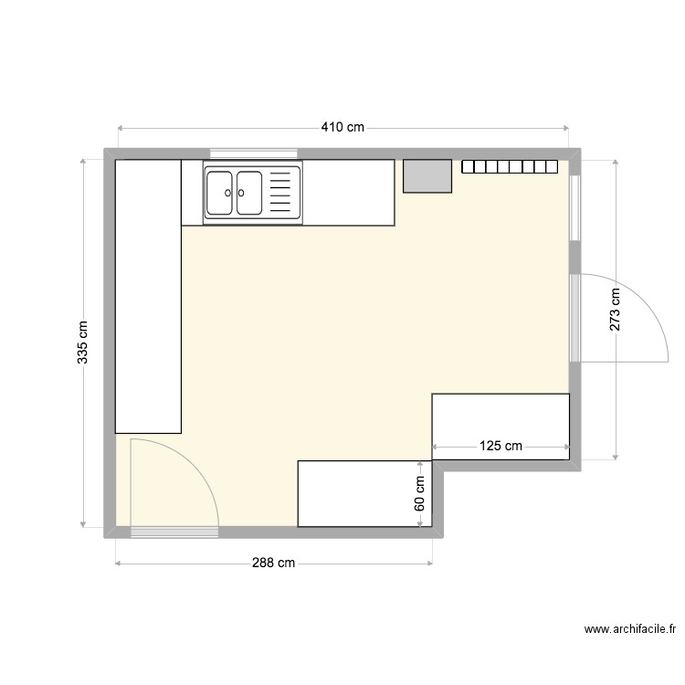 Michaud Cuisine. Plan de 0 pièce et 0 m2