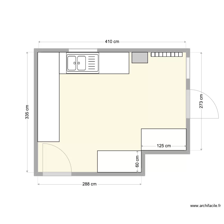 Michaud Cuisine. Plan de Michaud Cuisine. Plan de