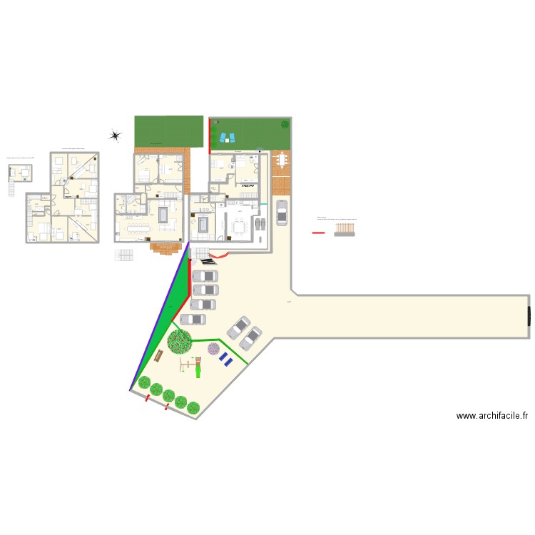 MAISON st ismier PLANS PROJET ok3. Plan de 0 pièce et 0 m2