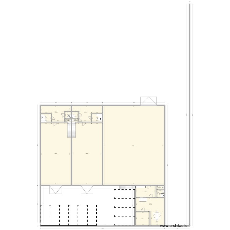 Dépôt . Plan de 0 pièce et 0 m2