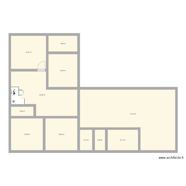 plan maison 1. Plan de 0 pièce et 0 m2