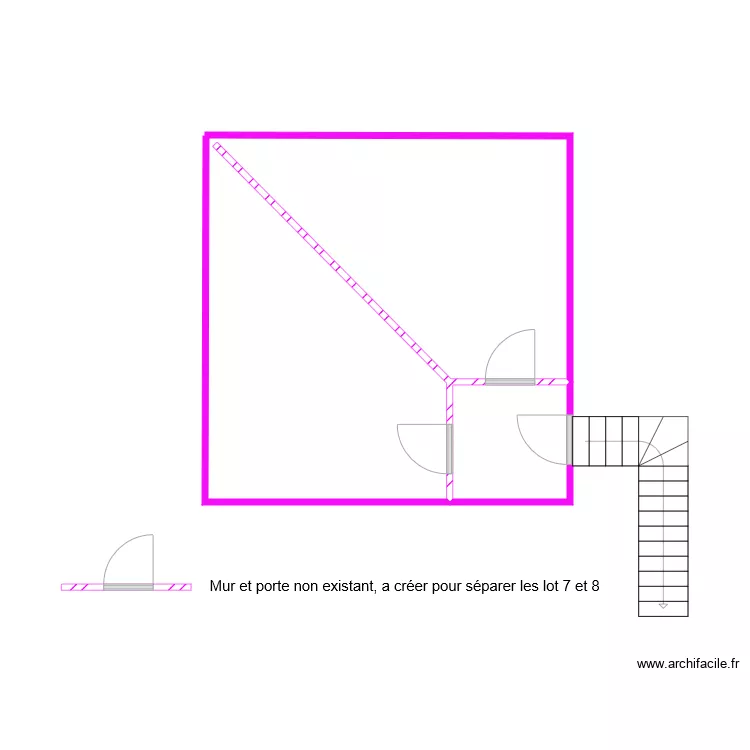 plaisance caves. Plan de 