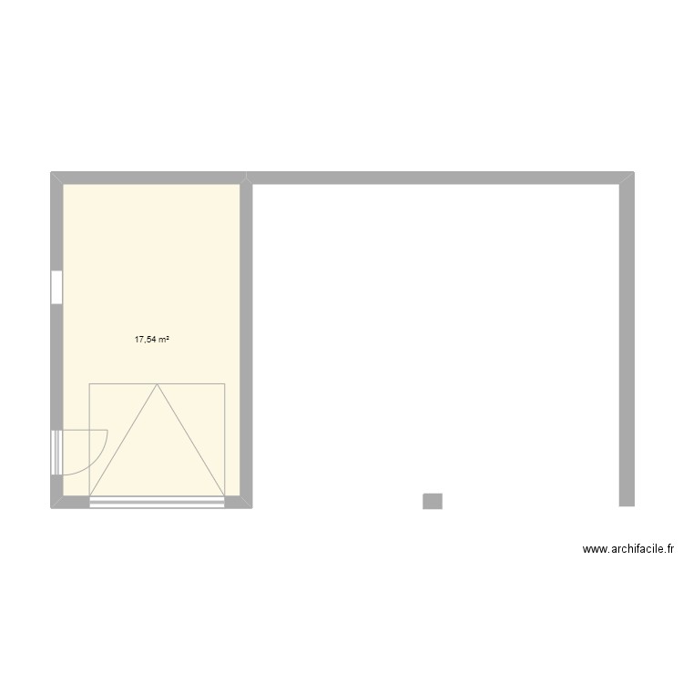 garage. Plan de 0 pièce et 0 m2