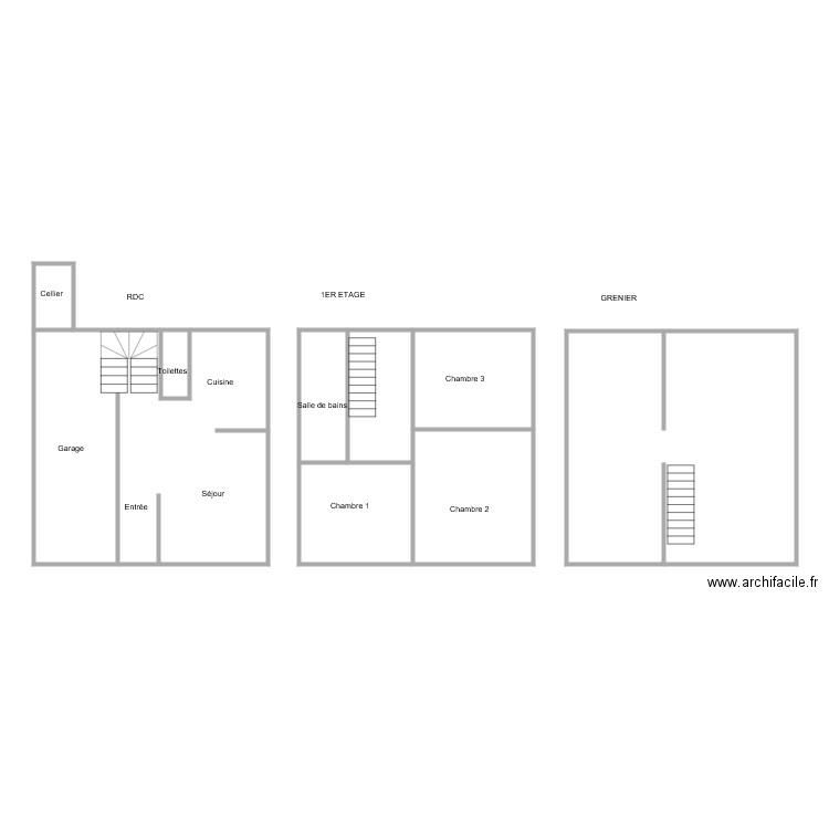 GREGOIRE. Plan de 0 pièce et 0 m2