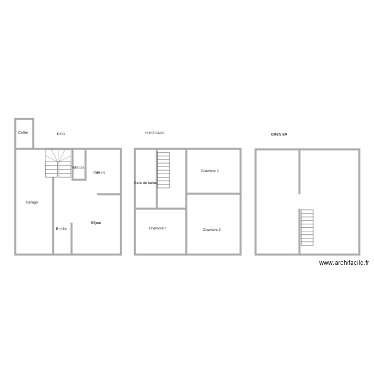 GREGOIRE. Plan de 0 pièce et 0 m2