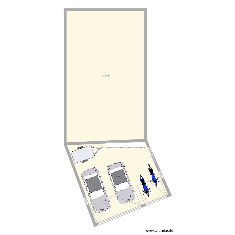 garage orgerus4. Plan de 0 pièce et 0 m2