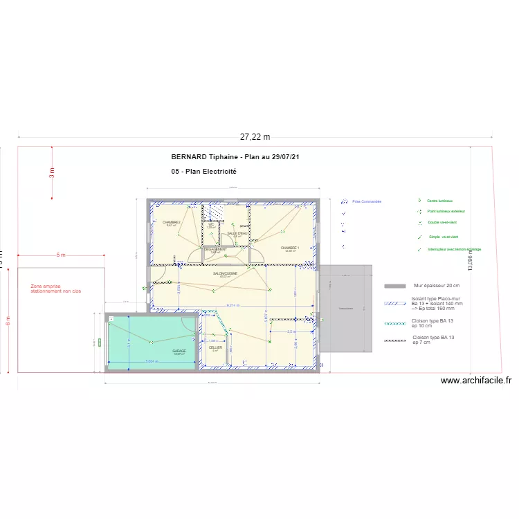 05 Plan Electricit&eacute; 290721. Plan de 