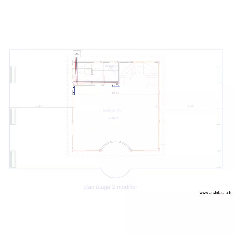 Climatisation Etage 2 MAISON DGA SCDP. Plan de 0 pièce et 0 m2