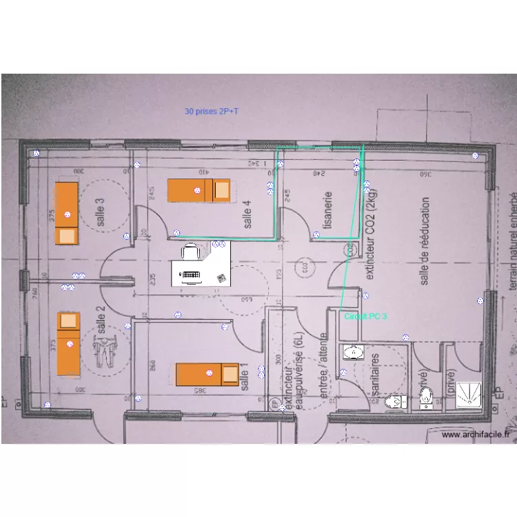Collin Circuit PC 3. Plan de 