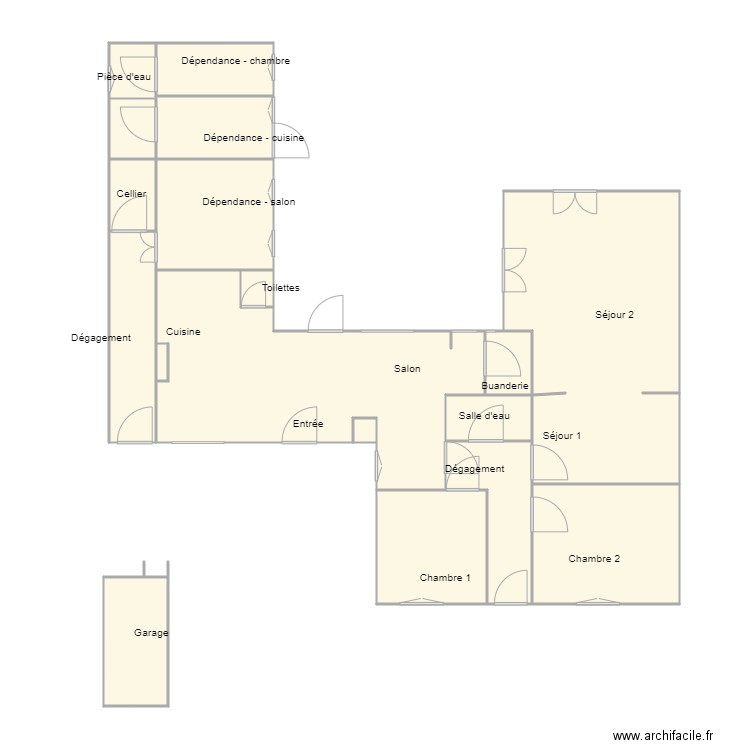 Croquis_ABEL_SAVIDAN. Plan de 0 pièce et 0 m2