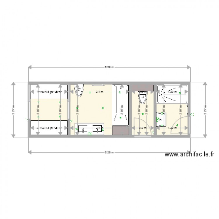 SCHNEIDER plan 1. Plan de 0 pièce et 0 m2