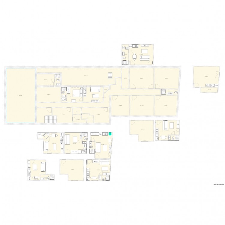 Muret Apparts 7. Plan de 0 pièce et 0 m2