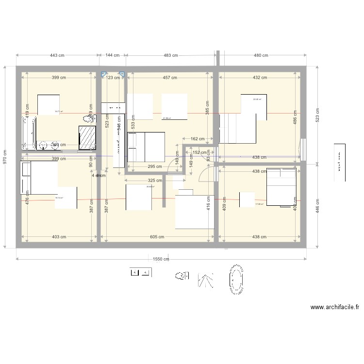 Verdon V9 2D . Plan de 0 pièce et 0 m2