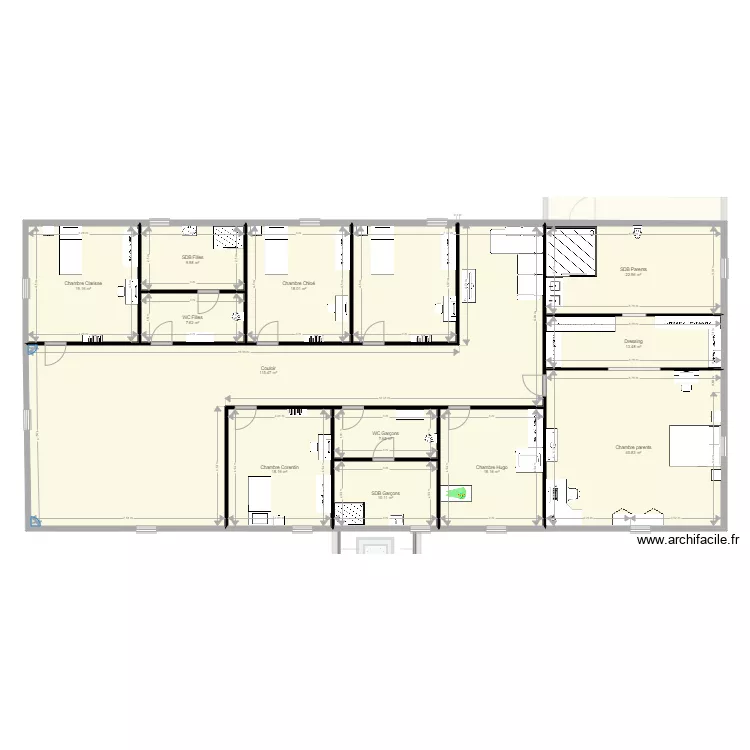 Champs Georges. Plan de Champs Georges. Plan de