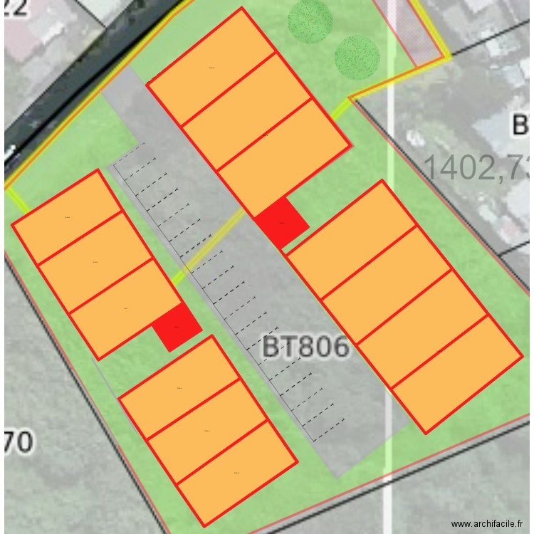 allyance habitat . Plan de 25 pièces et 2225 m2