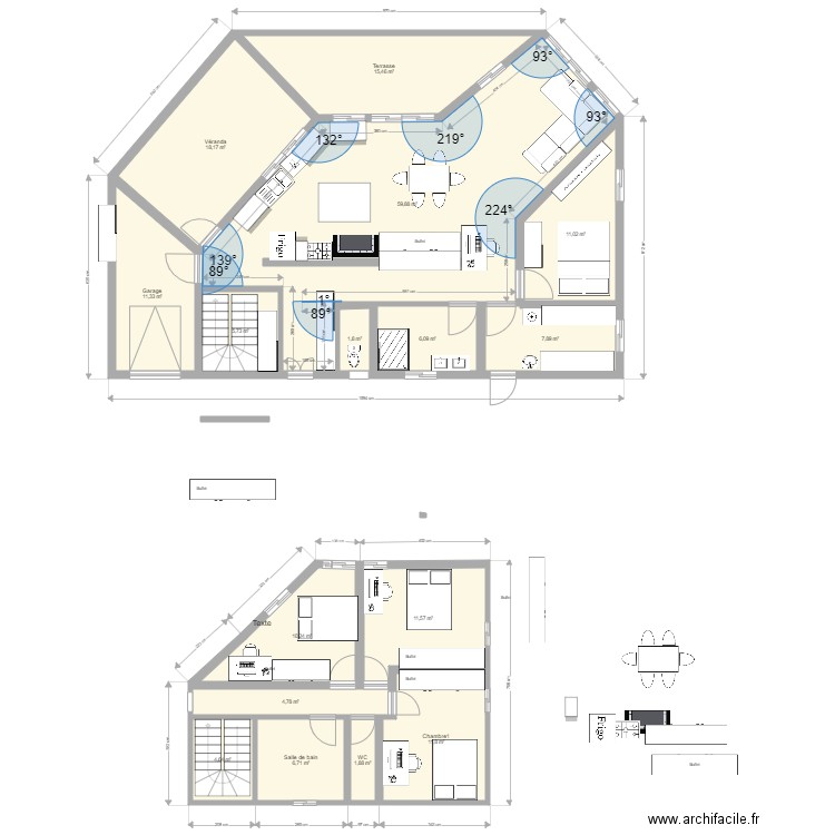 MAISON BIO. Plan de 0 pièce et 0 m2