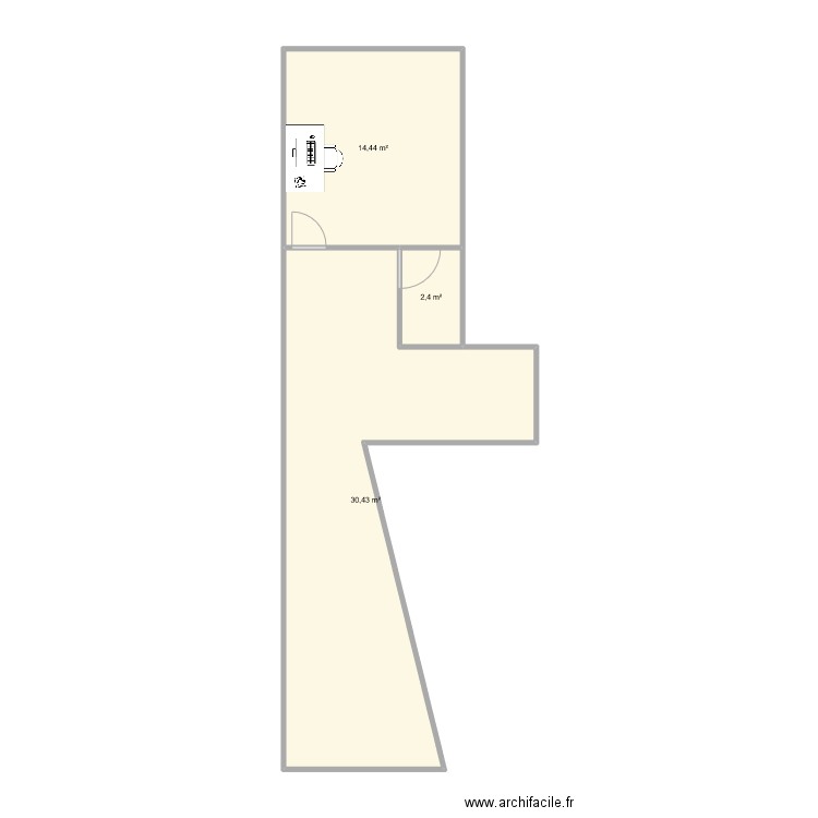 concarneau. Plan de 0 pièce et 0 m2