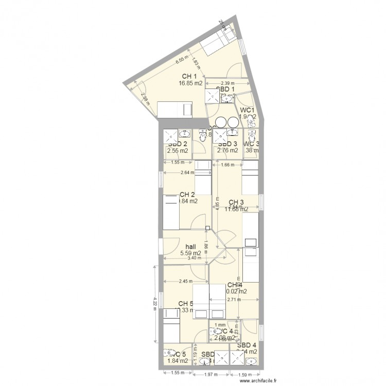 maison dami nouveau. Plan de 0 pièce et 0 m2