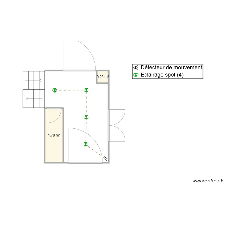 Yacoubi. Plan de 0 pièce et 0 m2