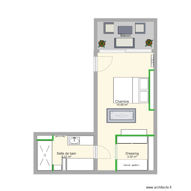 VERO PROJET MEUBLES. Plan de 0 pièce et 0 m2