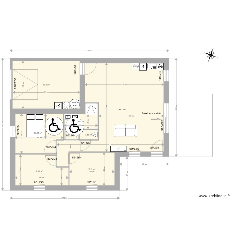 projet st laurent version 27novbis. Plan de 0 pièce et 0 m2