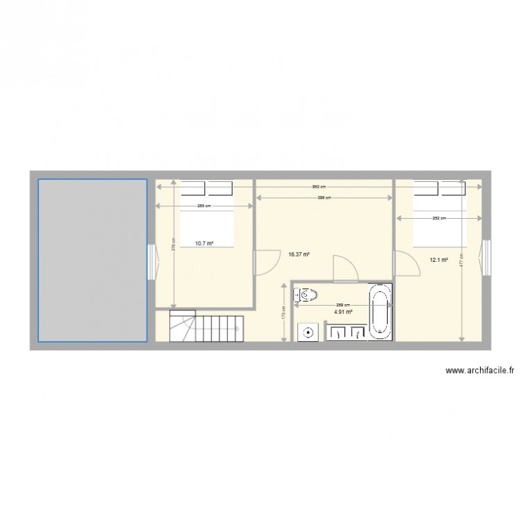 Raph 8x1xetage. Plan de 0 pièce et 0 m2