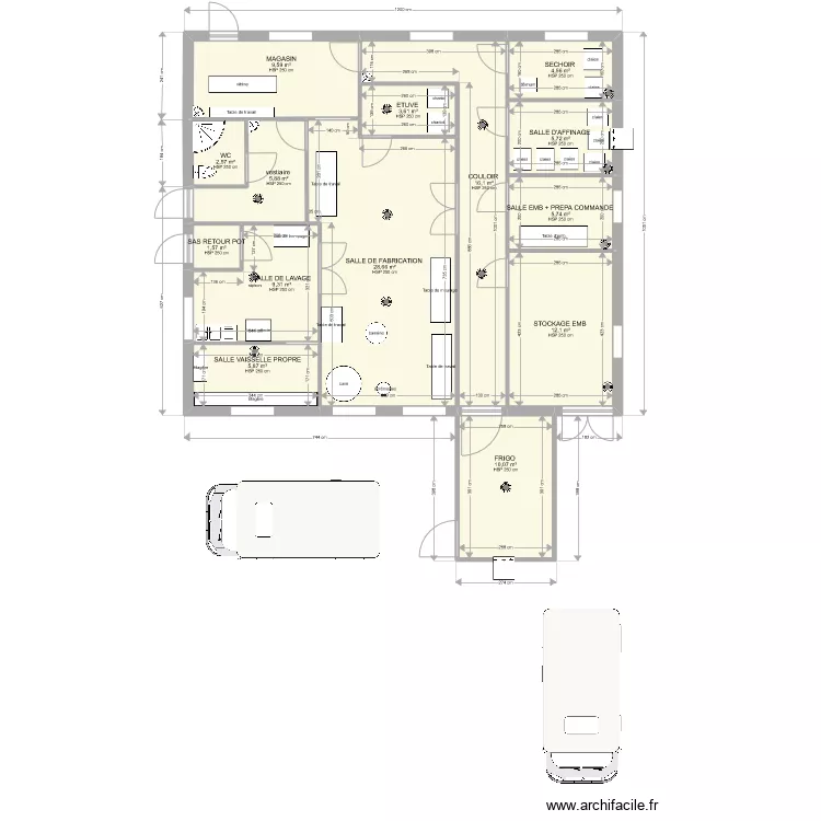 GAEC DE LA MOULIERE 7. Plan de 