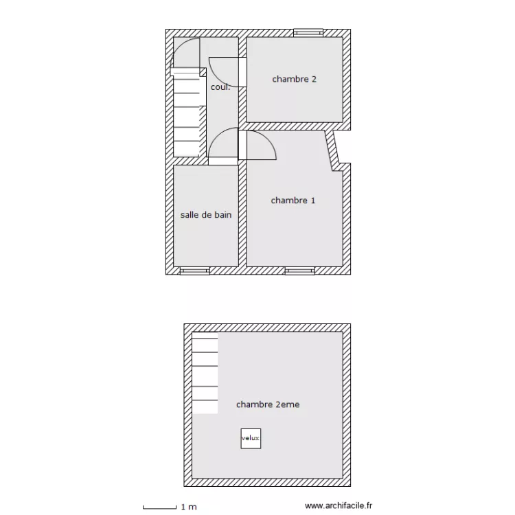 keberle 1er 2e. Plan de 