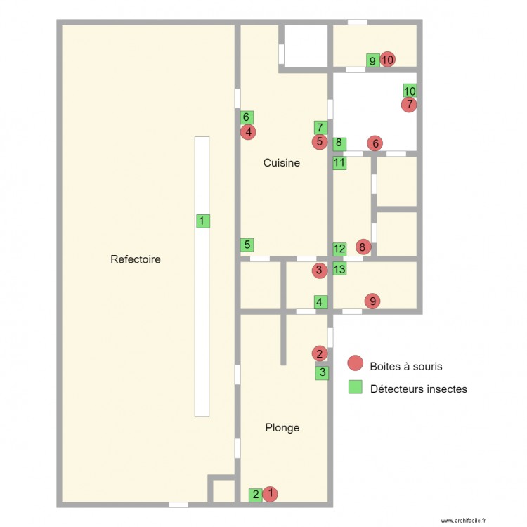 Chevetogne. Plan de 0 pièce et 0 m2