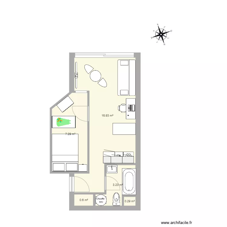 La Rochelle A2. Plan de 