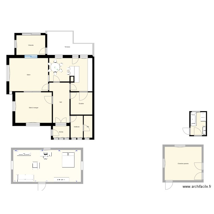 RDC 2. Plan de 0 pièce et 0 m2