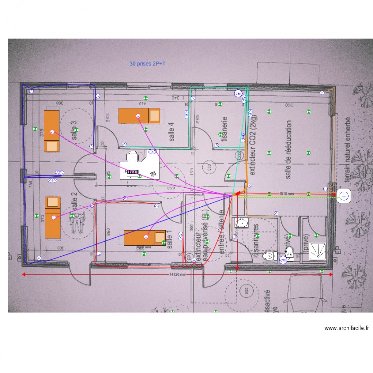 Colin  total plus spots 3. Plan de 0 pièce et 0 m2