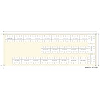 Plan de table mariage tables doites