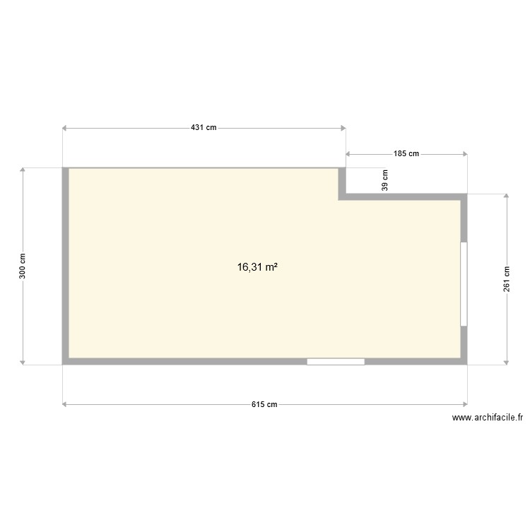 ABRI DE JARDIN. Plan de 0 pièce et 0 m2